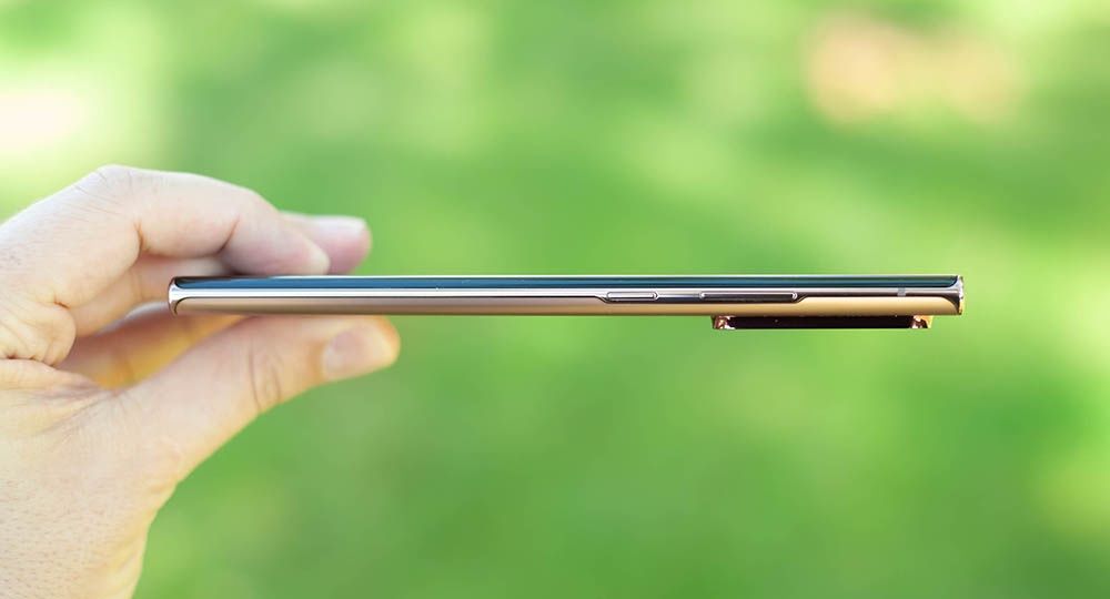 Samsung Galaxy Note 20 Ultra - wystające aparaty tylne