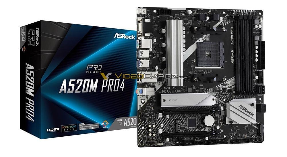 ASRock A520M Pro4