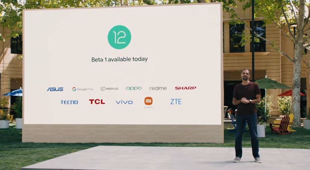 Android 12 beta
