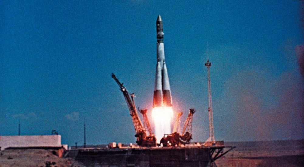 Start Gagarin Wostok 1