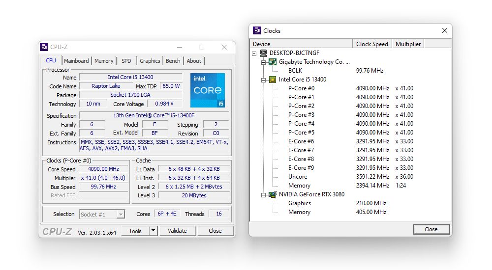 Intel Core i5-13400F