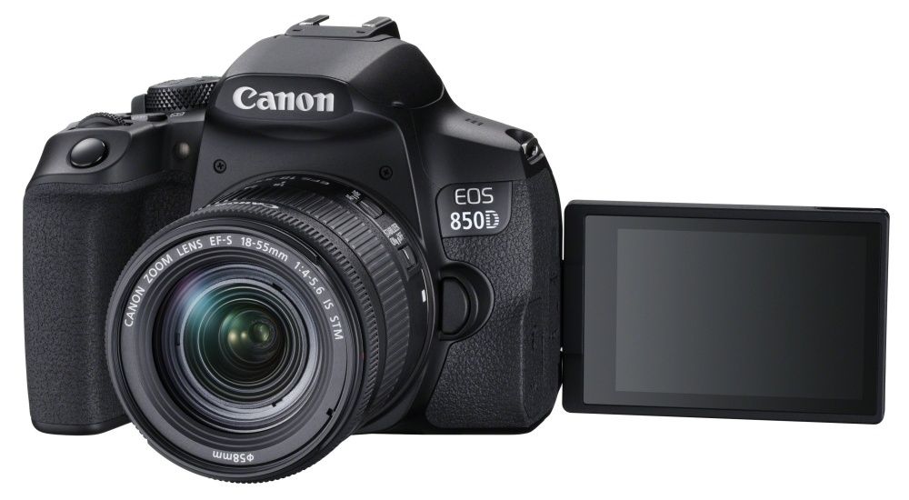 Canon EOS 850D uchylno obrotowy ekran