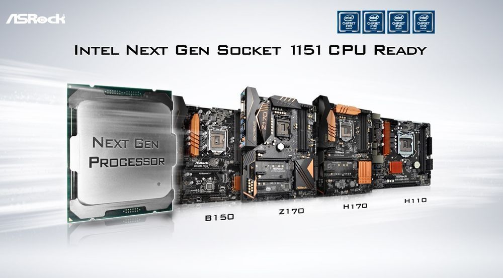 ASRock - płyty główne 100 kompatybilne z Intel Kaby Lake