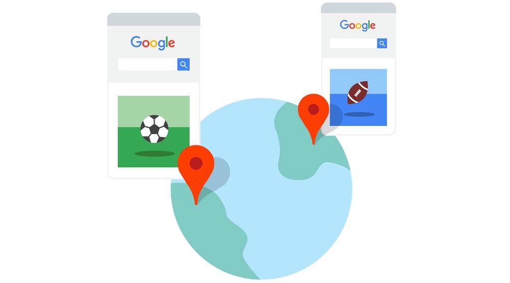 Google lokalizacja