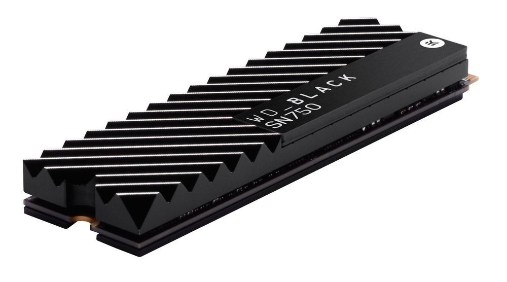 WD Black SN750 NVMe SSD dysk z radiatorem