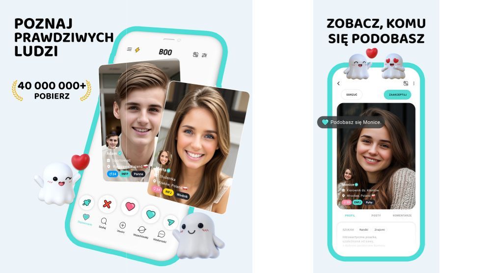 Boo aplikacja do randkowania 2025