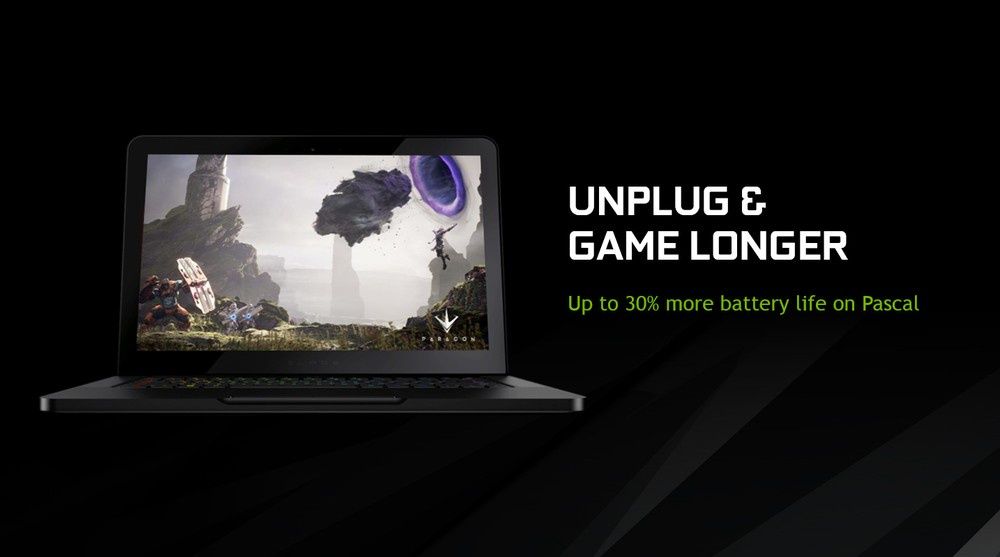 Nvidia GeForce GTX 1080, GTX 1070 i GTX 1060 - czas pracy na baterii