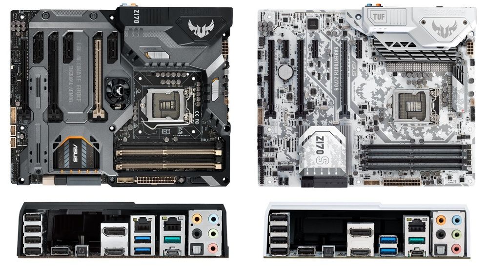 ASUS Sabertooth Z170 Mark 1 i Sabertooth Z170 S - porównanie płyt głównych