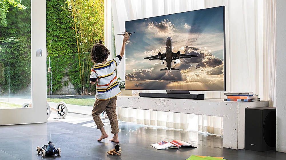 Samsung TV samolot