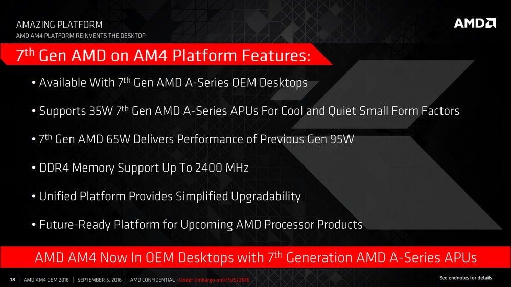 AMD APU Bristol Ridge