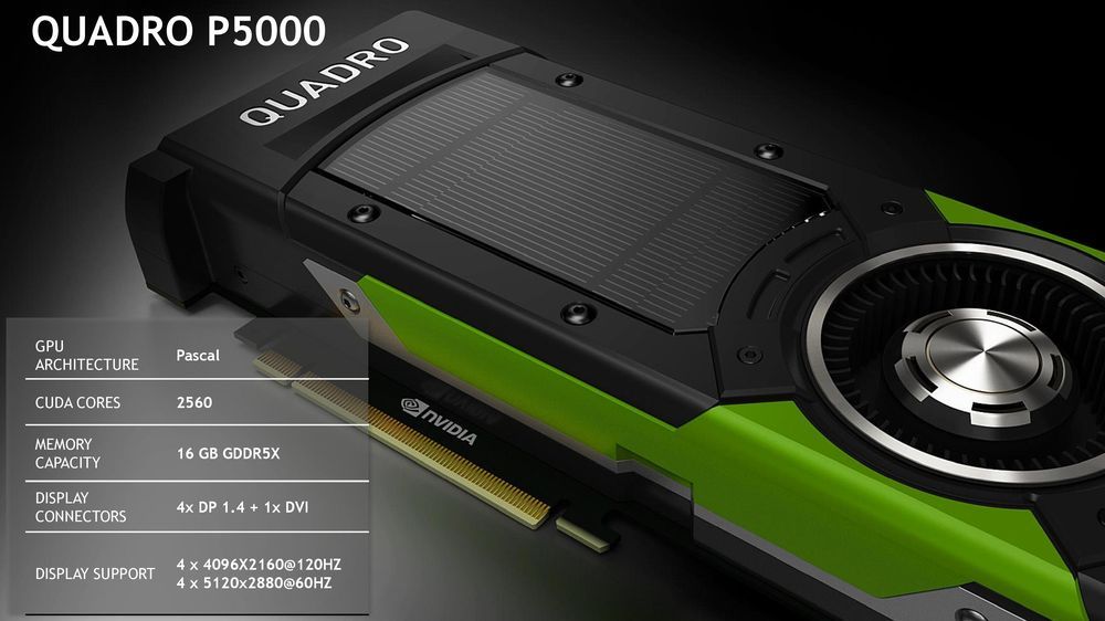 Nvidia Qquadro P5000 karta graficzna