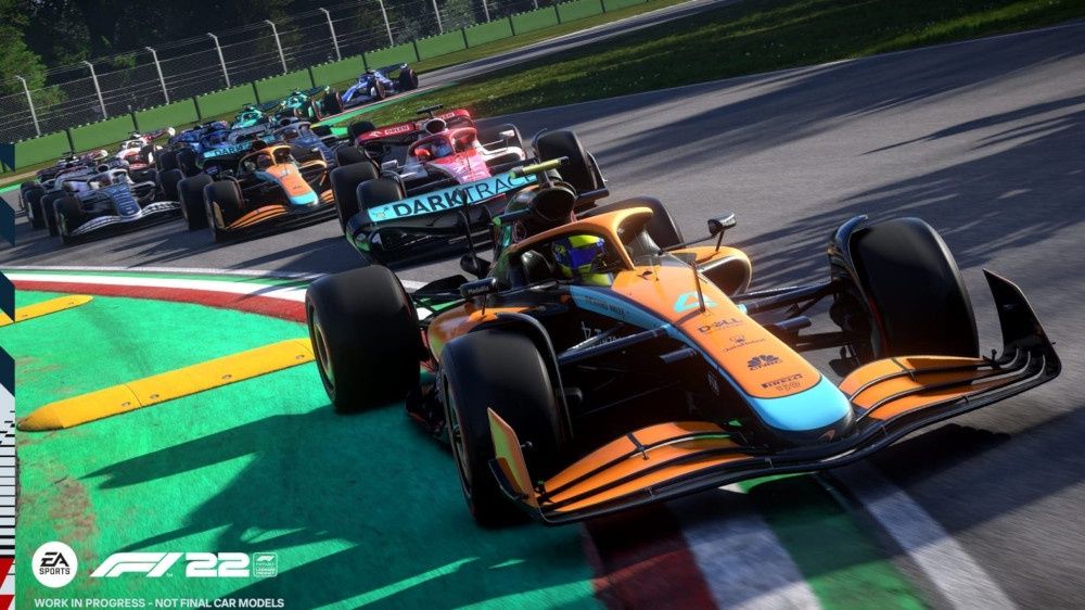 F1 22 screen