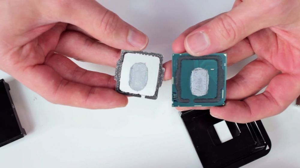 Intel Core i7-8700K - delidding