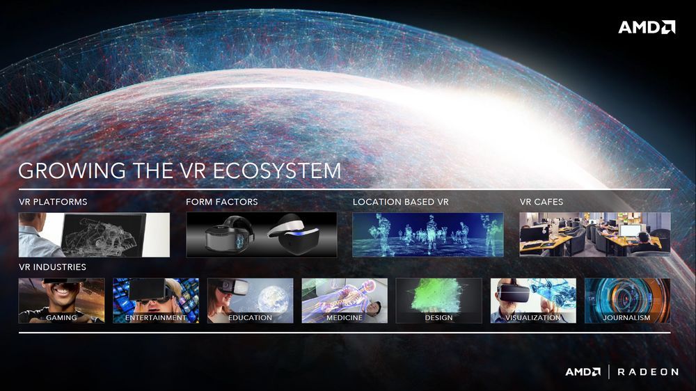 Radeon Technologies Group - ekosystem VR