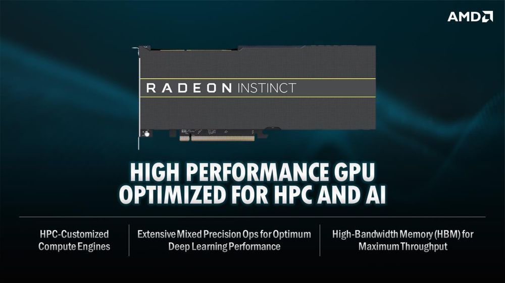 Frontier - AMD Radeon Instinct