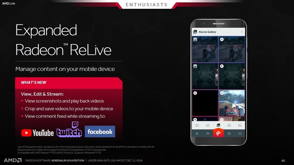 AMD Radeon Software Adrenalin 2019 Edition