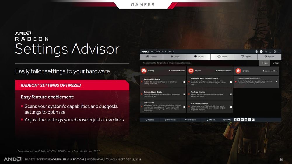 AMD Radeon Software Adrenalin 2019 Edition