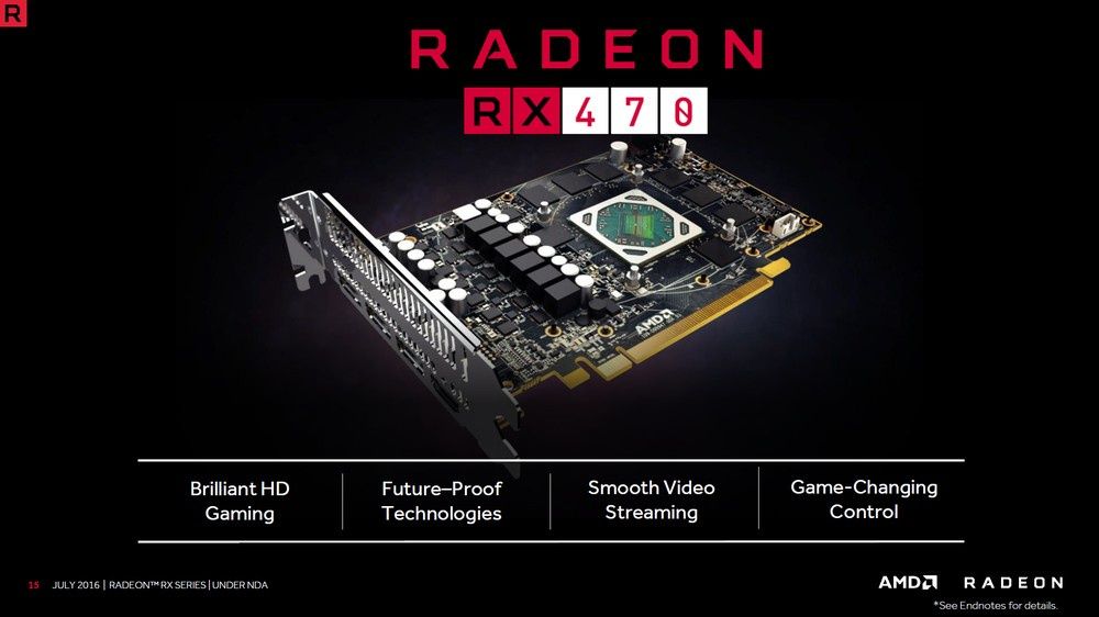 AMD Radeon RX 470 slajd