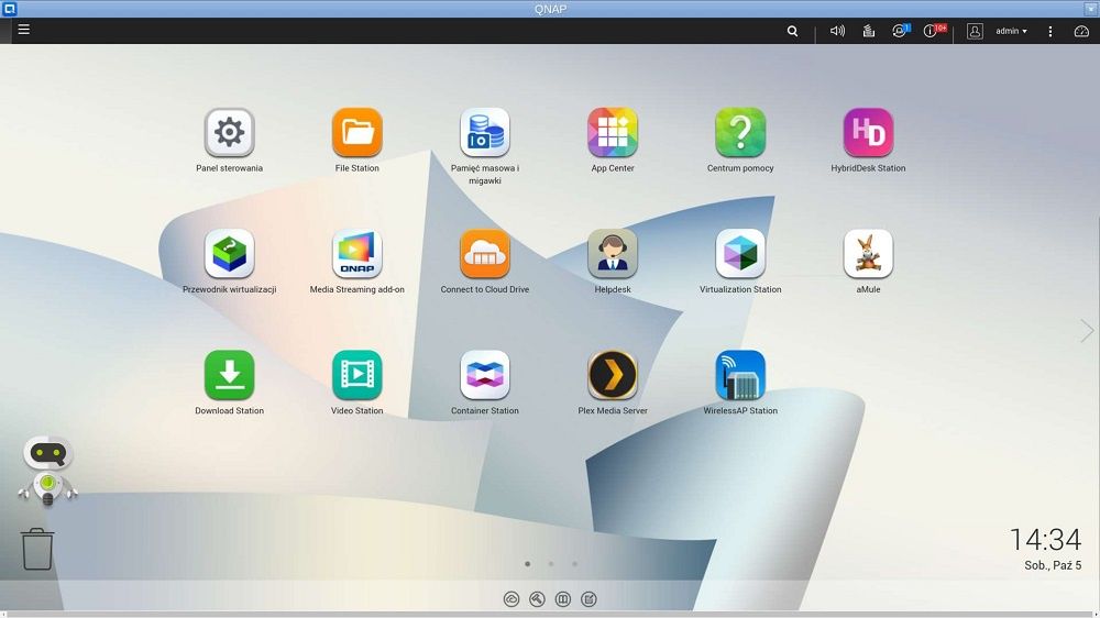 QNAP QTS - HibridDesk Station
