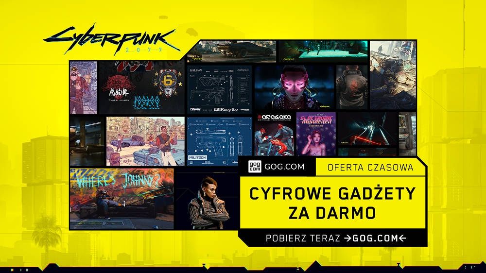 Cyberpunk 2077 gadżety