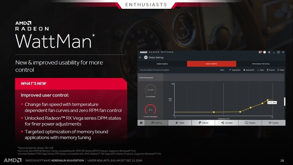 AMD Radeon Software Adrenalin 2019 Edition