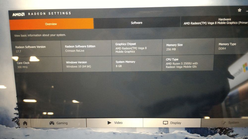 AMD Radeon RX Vega 8