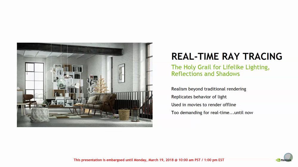 Nvidia RTX - slajd