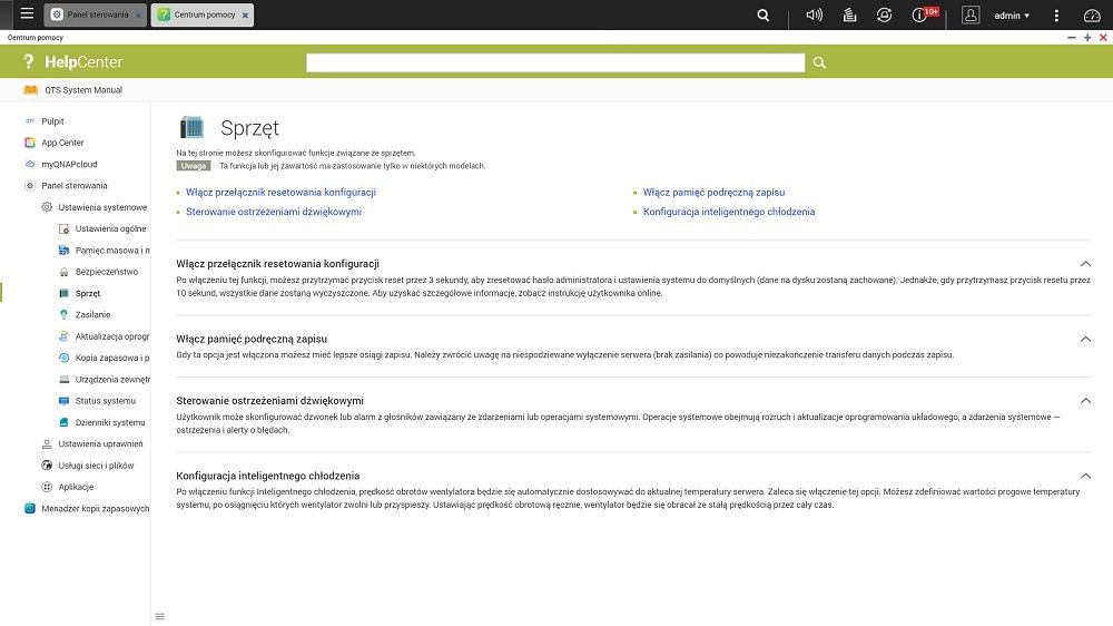 QNAP QTS - Help Center
