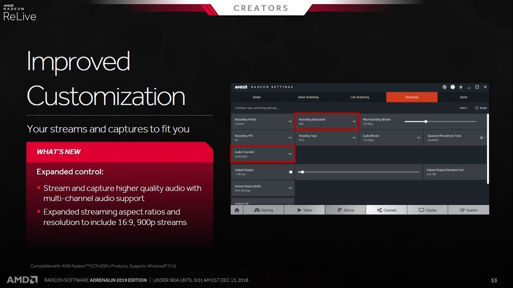 AMD Radeon Software Adrenalin 2019 Edition