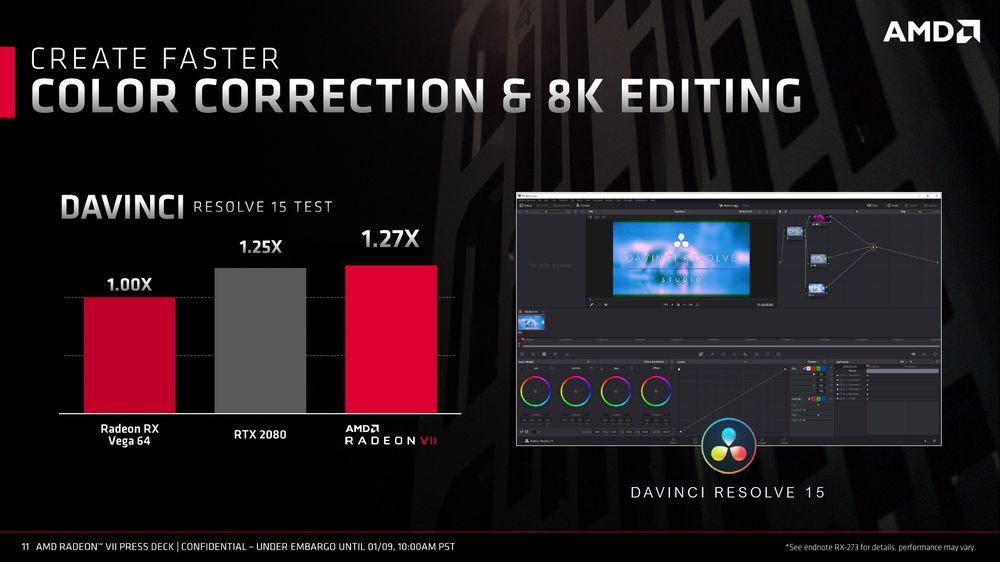 AMD Radeon VII - slajd