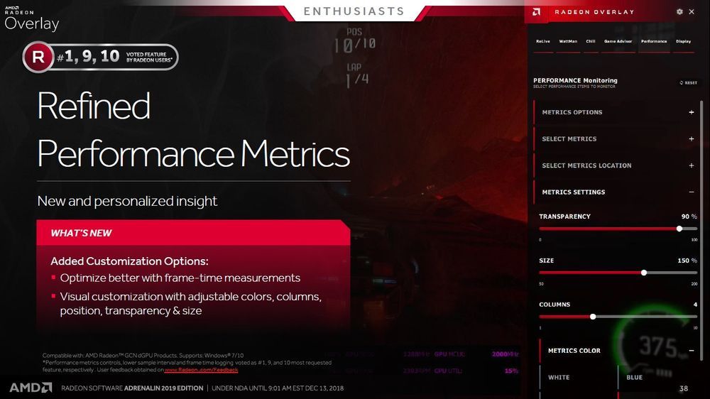 AMD Radeon Software Adrenalin 2019 Edition