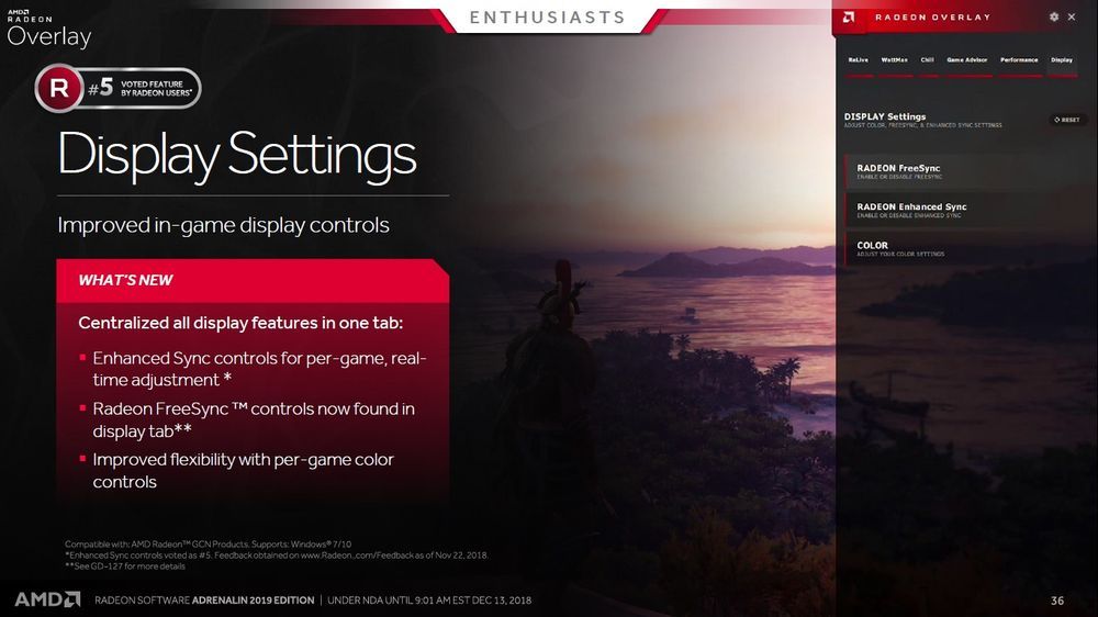 AMD Radeon Software Adrenalin 2019 Edition