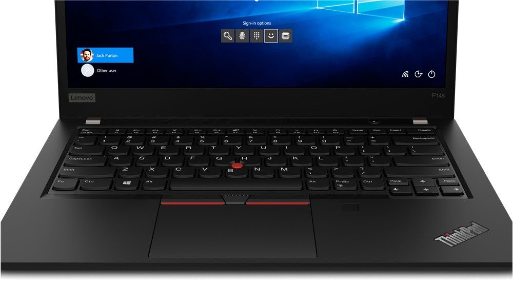 Lenovo ThinkPad P14s czytnik linii papilarnych