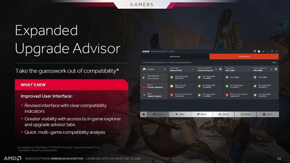 AMD Radeon Software Adrenalin 2019 Edition