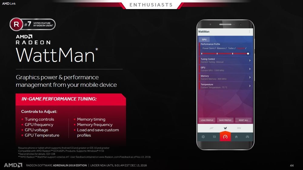 AMD Radeon Software Adrenalin 2019 Edition