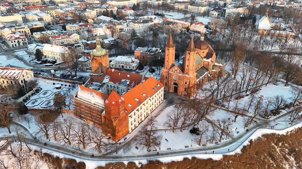 Kompleks opactwa na Wzgórzu Tumskim 