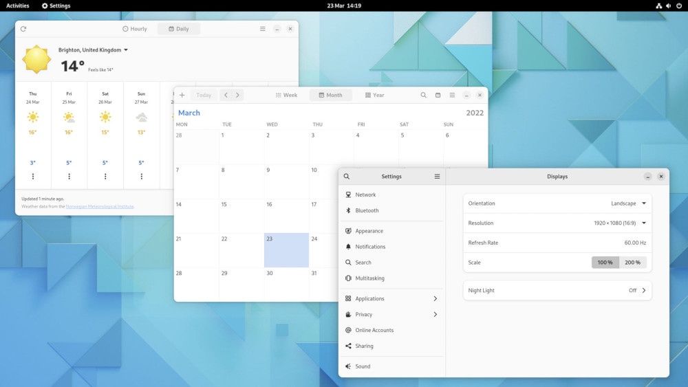 GNOME 42 LibAdwaita