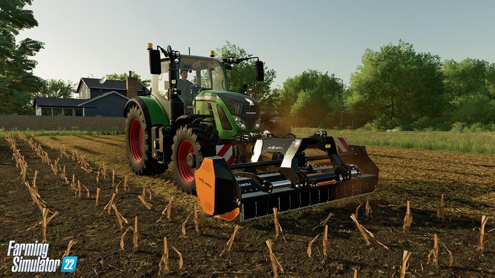 Farming Simulator 22 mulczowanie