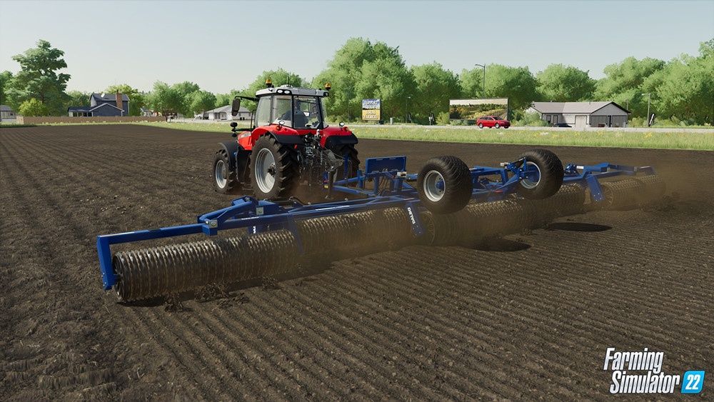Farming Simulator 22 wałowanie