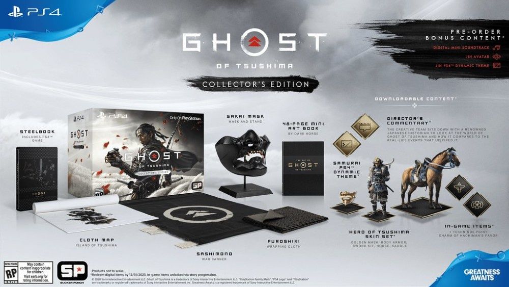 Ghost of Tsushima edycja kolekcjonerska