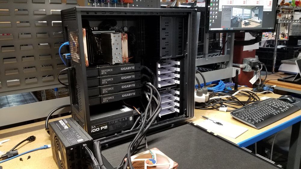 4x GeForce RTX 3090