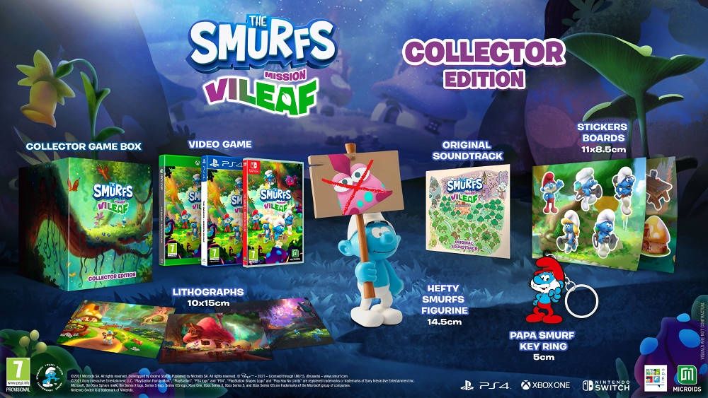 The Smurfs: Mission Vileaf edycja kolekcjonerska