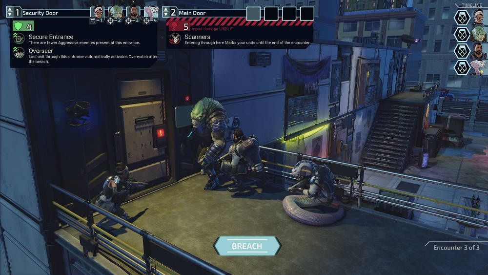 XCOM: Chimera Squad screen 1