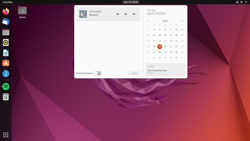Ubuntu 22.04 start