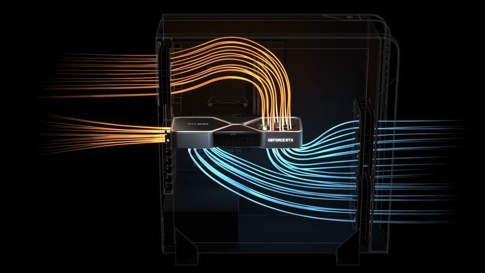GeForce RTX 3080 Founders Edition - chłodzenie