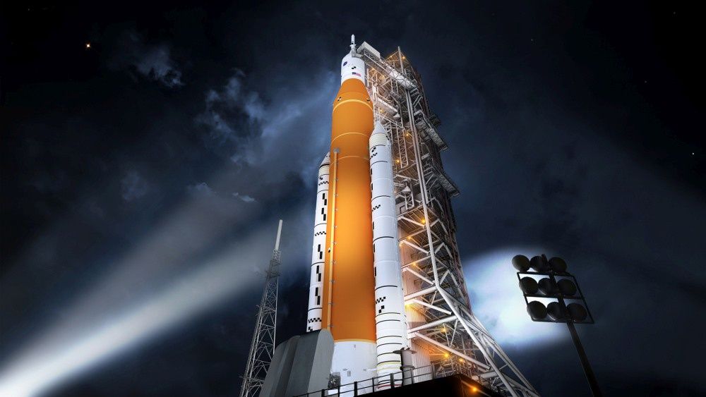 Mars rakieta SLS