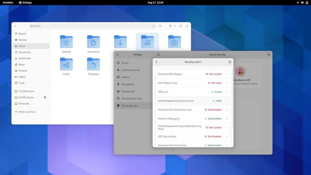 GNOME 43 raport