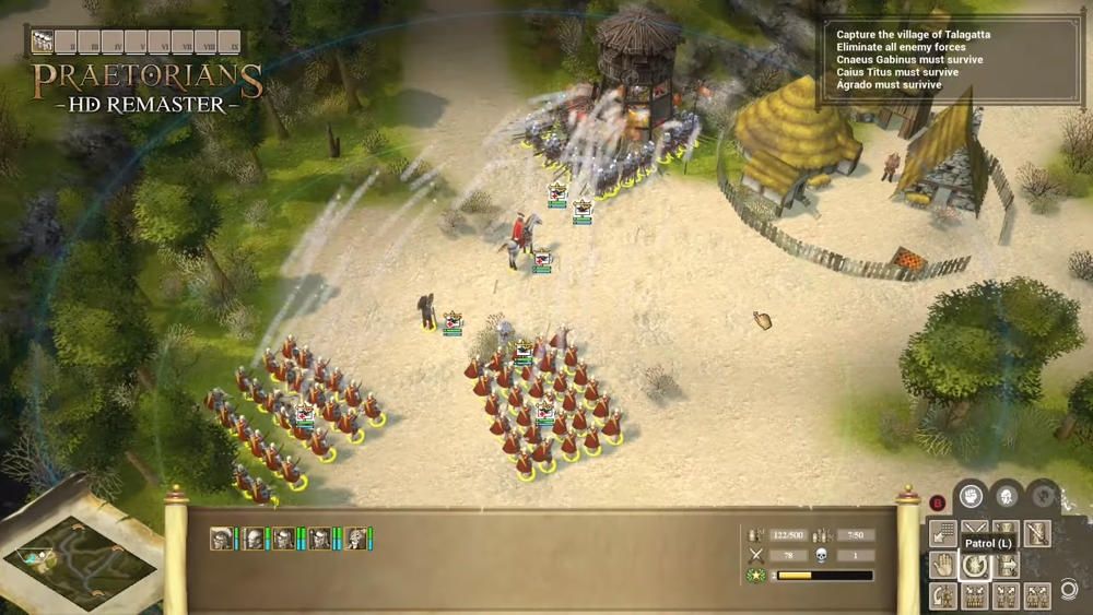 Praetorians: HD Remaster screen