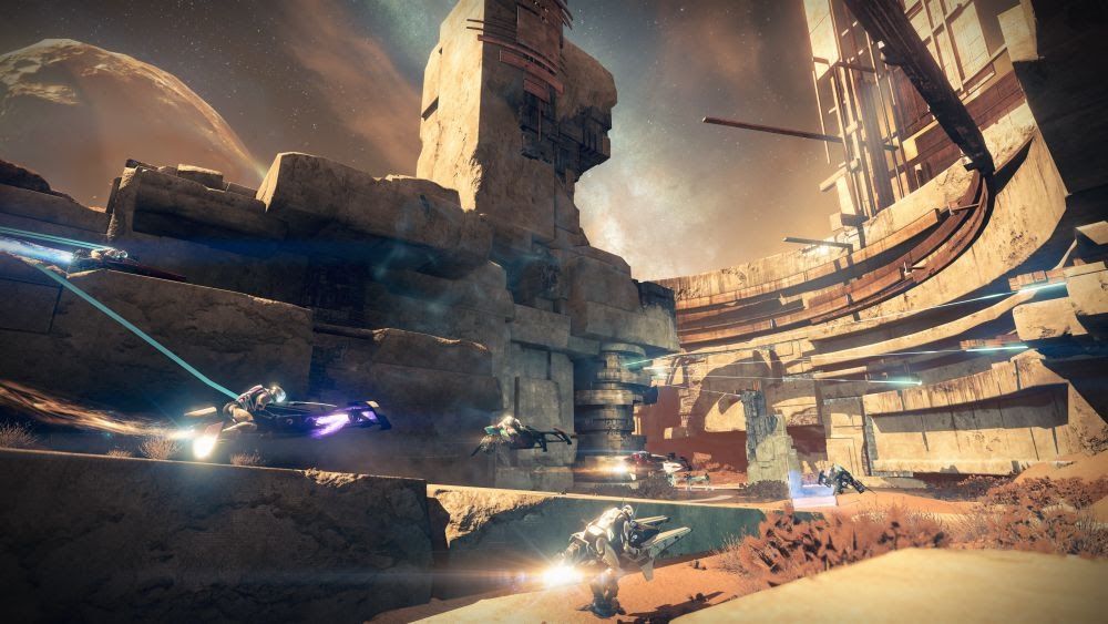 Destiny - specjalne lokacje zmienione na tory