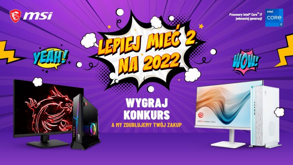 MSI  Lepiej mieć 2 na 2022